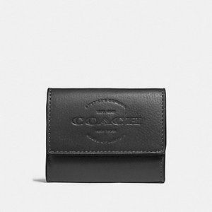BLACK FRIDAY SALES!!!!!  New COACH Black Leather Coin Case